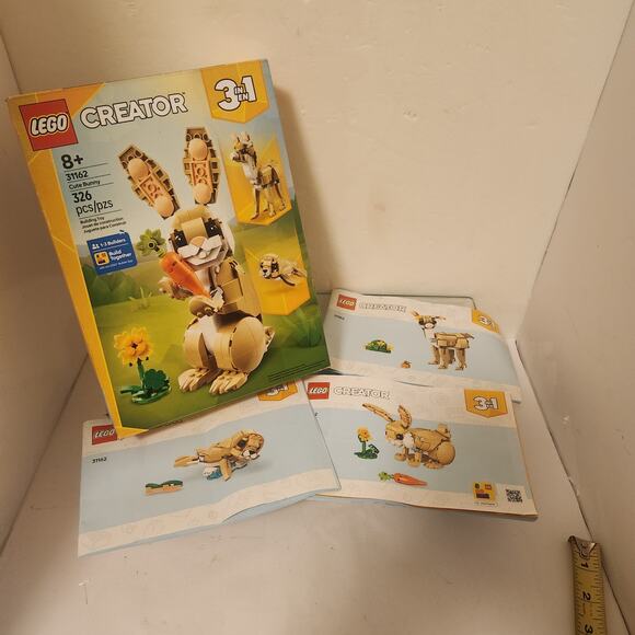 Lego Creator 3 in 1 # 31162 Cute Bunny Seal Llama Complete - Picture 3 of 5